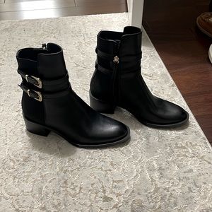 Zara heeled booties